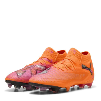 Puma Future 8 Firm Ground Football Boots – Orange-Black