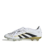 adidas Predator Firm Ground Football Boots – White/Blk/Gold – view 2