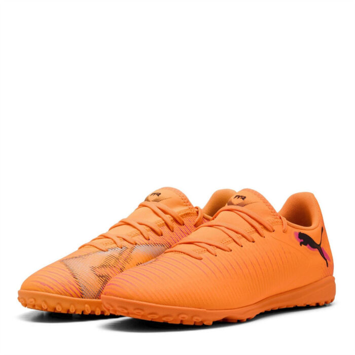 Puma Future 8 Turf Football Boots – Orange/Black - Image 7