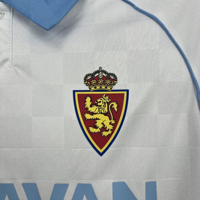 Mens Real Zaragoza 2025/26 Home Jersey 8