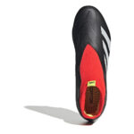 adidas Predator 24 Firm Ground Football Boots – Black/White/Red – view 5
