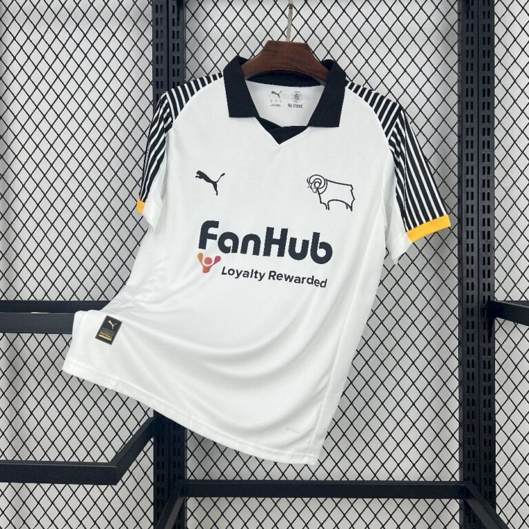Mens Derby County FC 2025/26 Home Jersey