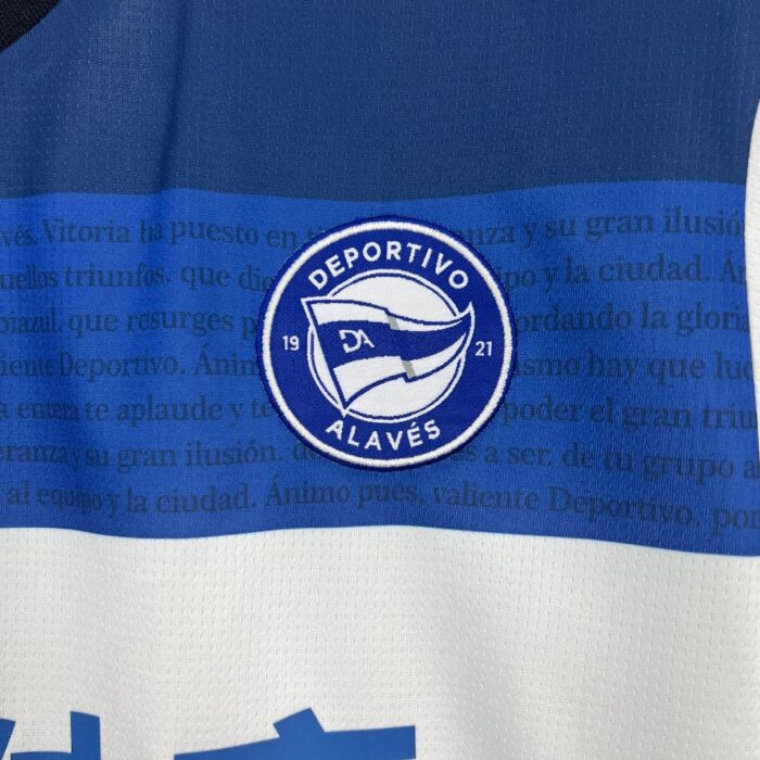 Mens Deportivo Alaves 2025/26 Away Jersey 9