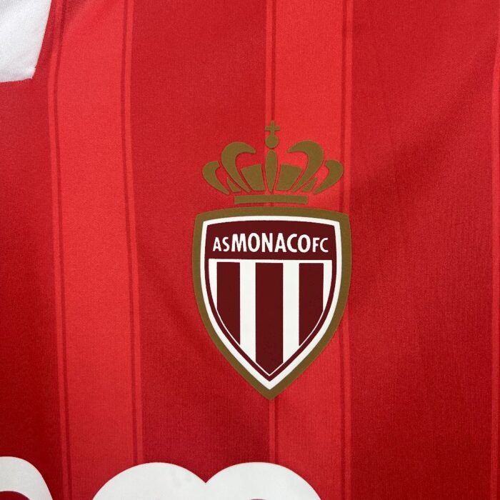 Mens AS Monaco 2025/26 Home Jersey 6