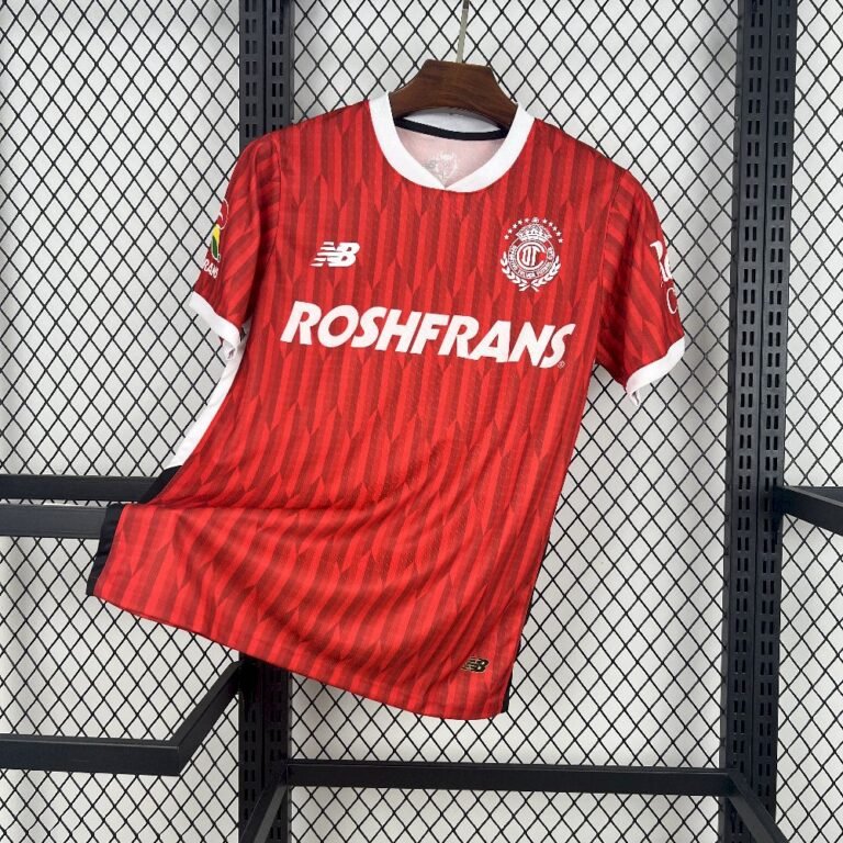 Mens Deportivo Toluca F.C. 2025/26 Home Jersey