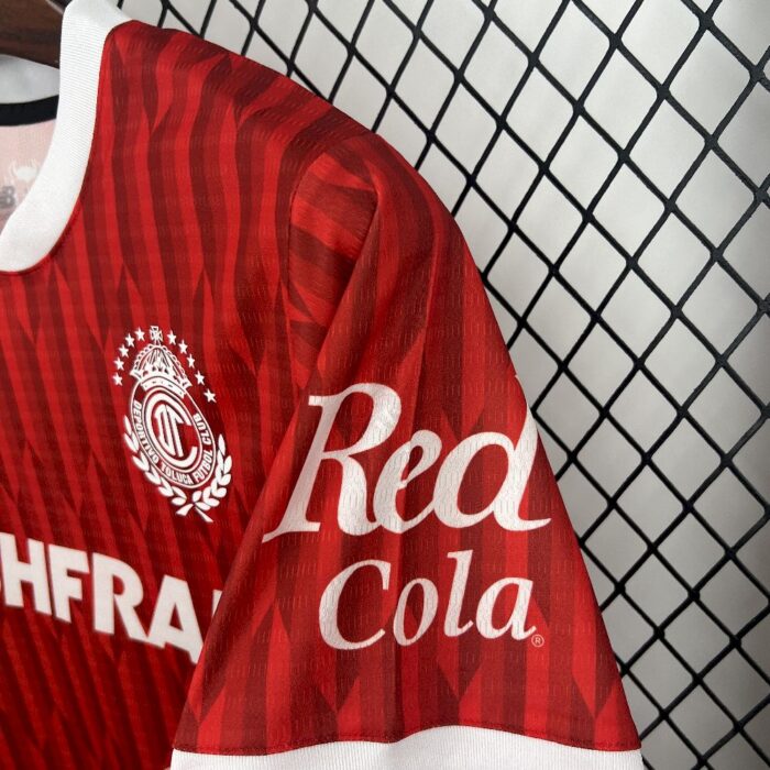 Mens Deportivo Toluca F.C. 2025/26 Home Jersey 5
