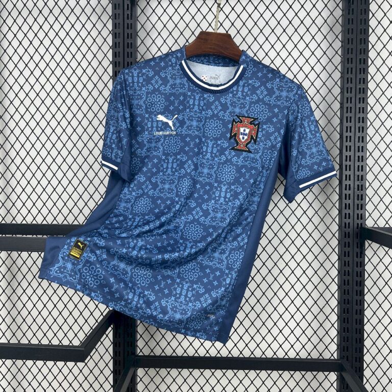 Mens Portugal 2025/26 Louis Vuitton Joint Edition Jersey