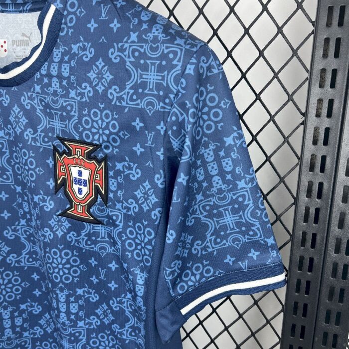 Mens Portugal 2025/26 Louis Vuitton Joint Edition Jersey 2