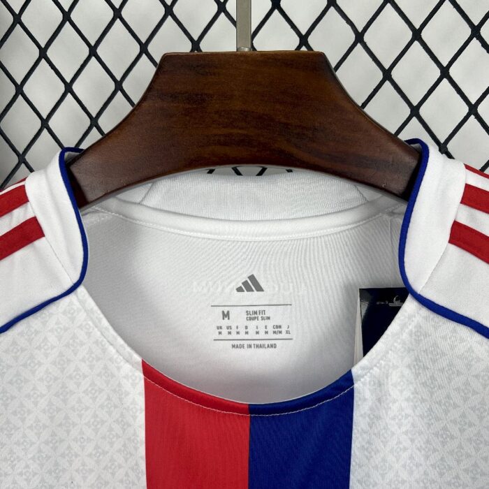 Mens Olympique Lyonnais 2025/26 Home Jersey 7