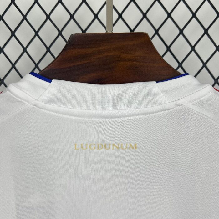 Mens Olympique Lyonnais 2025/26 Home Jersey 2