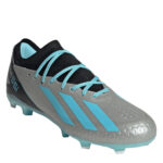 adidas X Crazyfast Firm Ground Football Boots – Silver/Blue/Blk – view 3