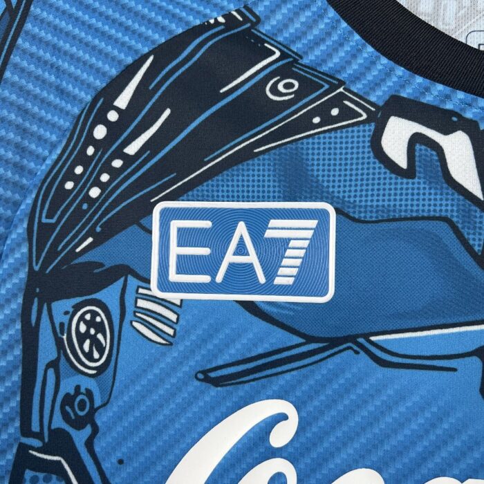 Mens Napoli 2025/26 Coca-Cola Joint edition Jersey 7
