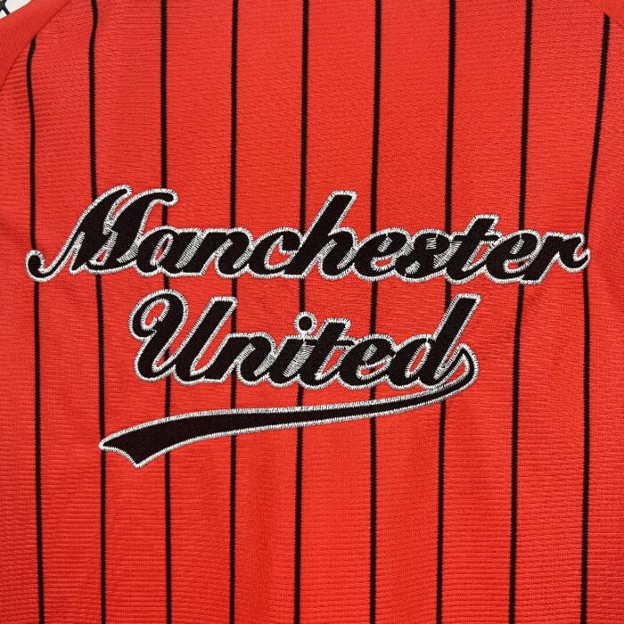 Mens Manchester United 2025/26 Baseball Jersey 2