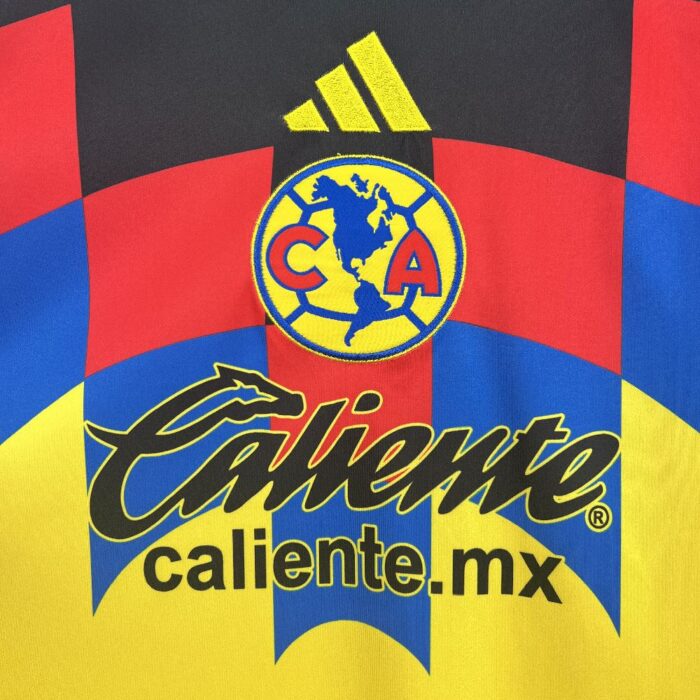 Mens Club America 2025/26 Home Long Sleeve Jersey 6