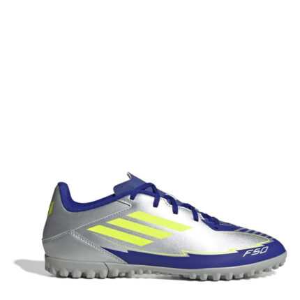 adidas F50 Turf Football Boots – Silver/Blue