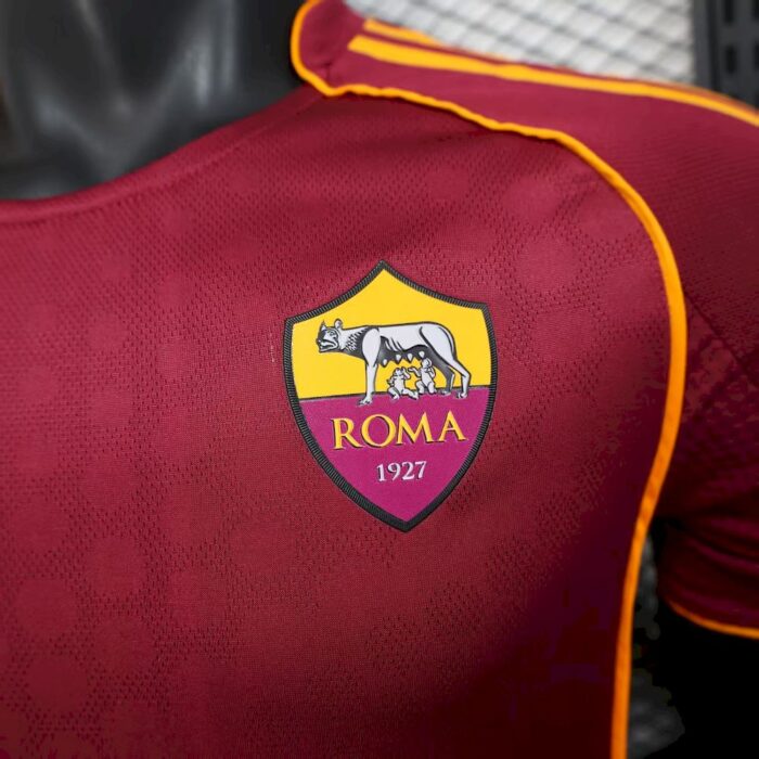 Mens AS Roma 2025/26 Home Jersey Player Version 9