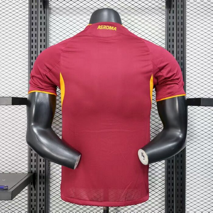 Mens AS Roma 2025/26 Home Jersey Player Version 1