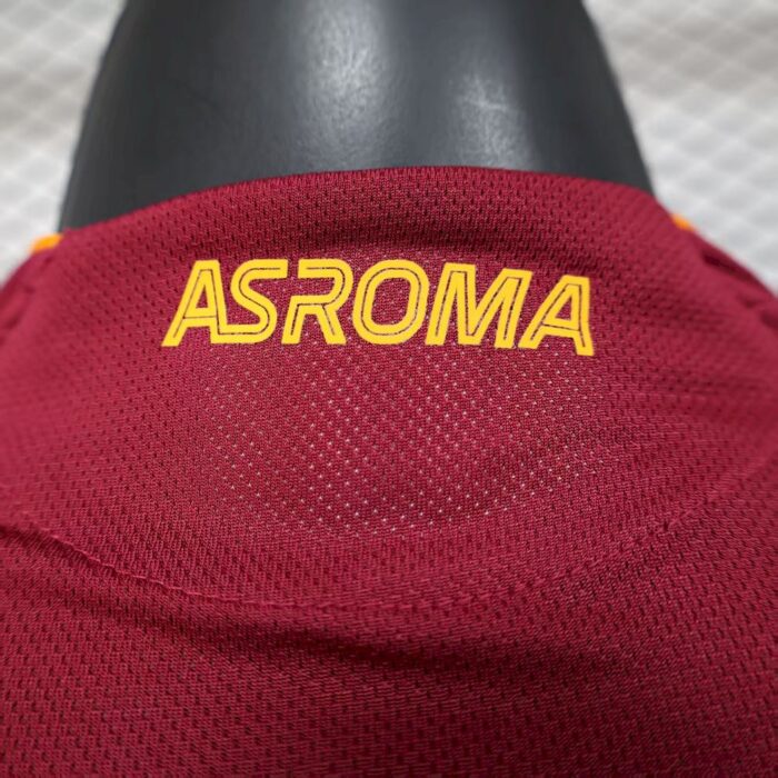 Mens AS Roma 2025/26 Home Jersey Player Version 8