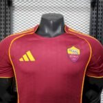 Mens AS Roma 2025/26 Home Jersey Player Version 5