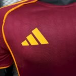 Mens AS Roma 2025/26 Home Jersey Player Version 2