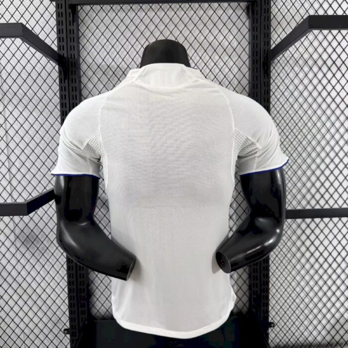 Mens Olympique Lyonnais 2025/26 Home Jersey Player Version 1
