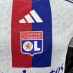 Mens Olympique Lyonnais 2025/26 Home Jersey Player Version 2