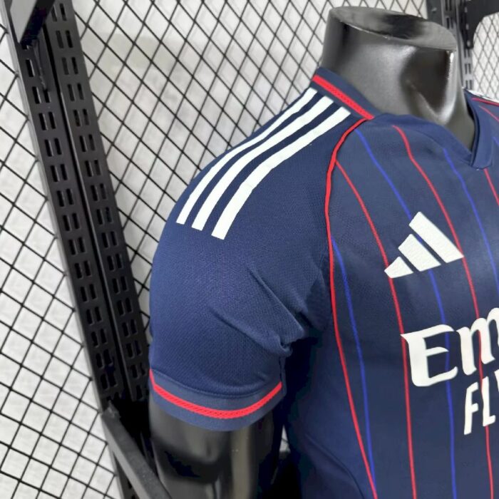 Mens Olympique Lyonnais 2025/26 Away Jersey Player Version 7