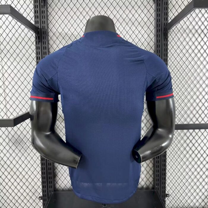 Mens Olympique Lyonnais 2025/26 Away Jersey Player Version 1