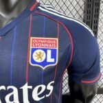 Mens Olympique Lyonnais 2025/26 Away Jersey Player Version 4