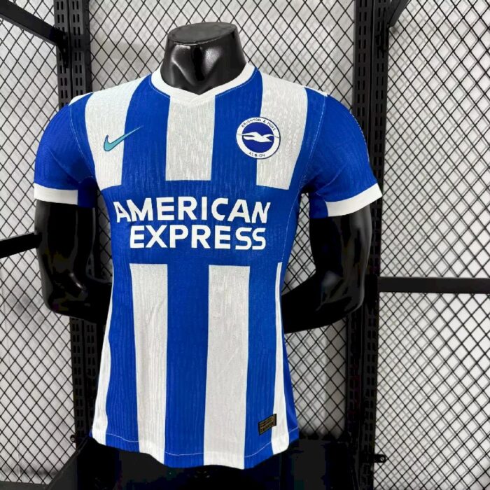 Mens Brighton & Hove Albion 2025/26 Home Jersey Player Version 5