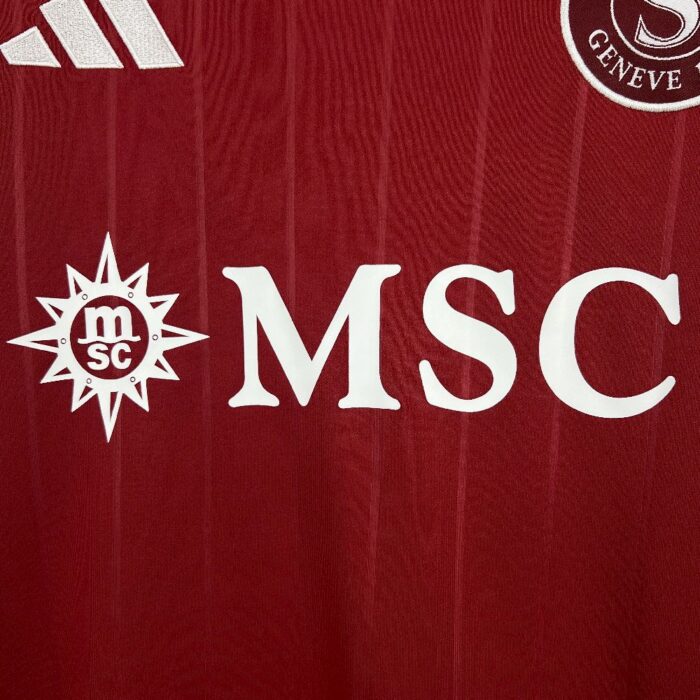 Mens Servette FC 2025/26 Home Jersey 4