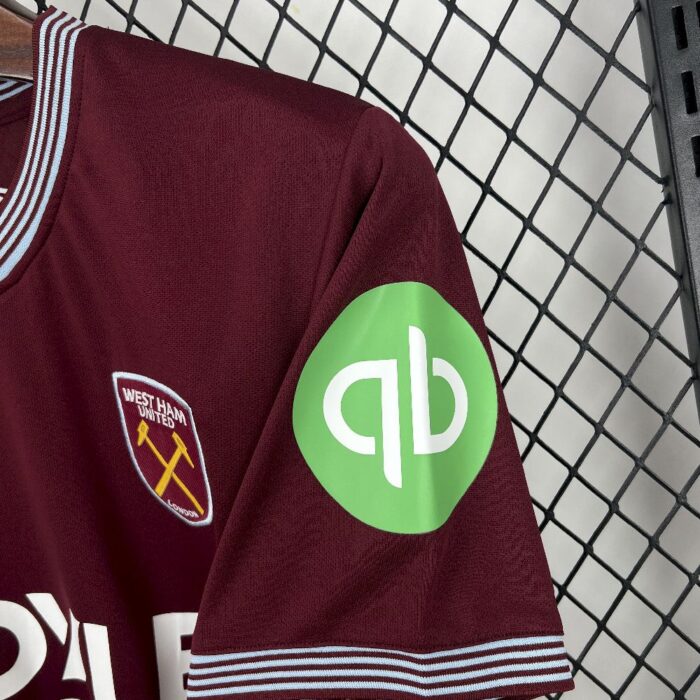 Mens West Ham United 2025/26 Home Jersey 3