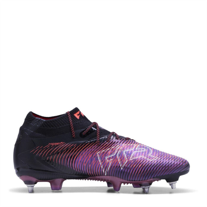 Puma Future 8 Soft Ground Football Boots – Black/Purple – view 4
