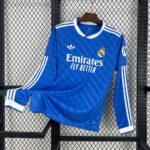 Mens Real Madrid 2025/26 Third Long Sleeve Jersey