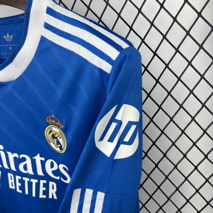 Mens Real Madrid 2025/26 Third Long Sleeve Jersey 3