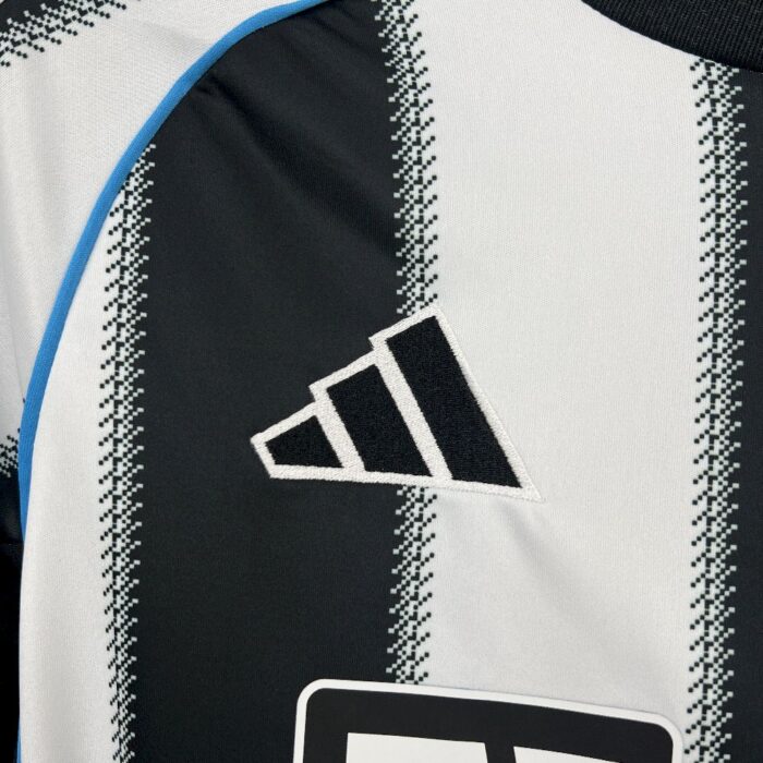 Mens Newcastle United 2025/26 Home Long Sleeve Jersey 7