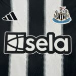 Mens Newcastle United 2025/26 Home Long Sleeve Jersey 5