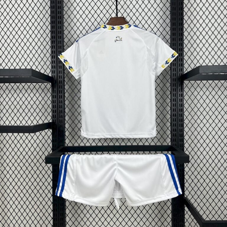 Kids Leeds United F.C. 2025/26 Home Kit 1