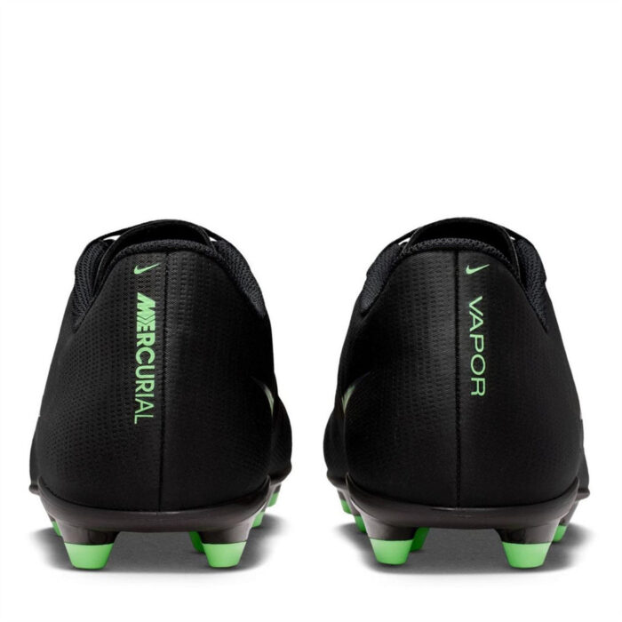 Nike Vapor 17 Firm Ground Football Boots – Black/Green – view 5