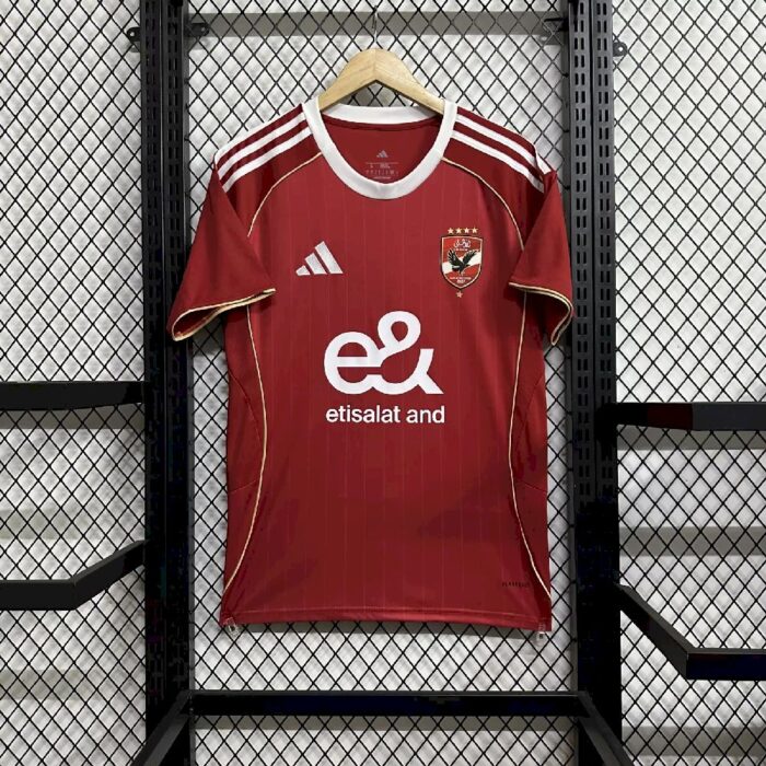 Mens El Ahly 2025/26 Home Jersey 6