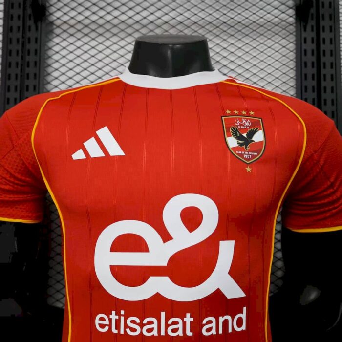 Mens El Ahly 2025/26 Home Jersey Player Version 9