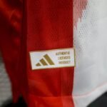 Mens Bayern Munich 2025/26 Home Long Sleeve Jersey Player Version 7