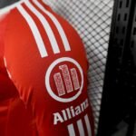 Mens Bayern Munich 2025/26 Home Long Sleeve Jersey Player Version 4