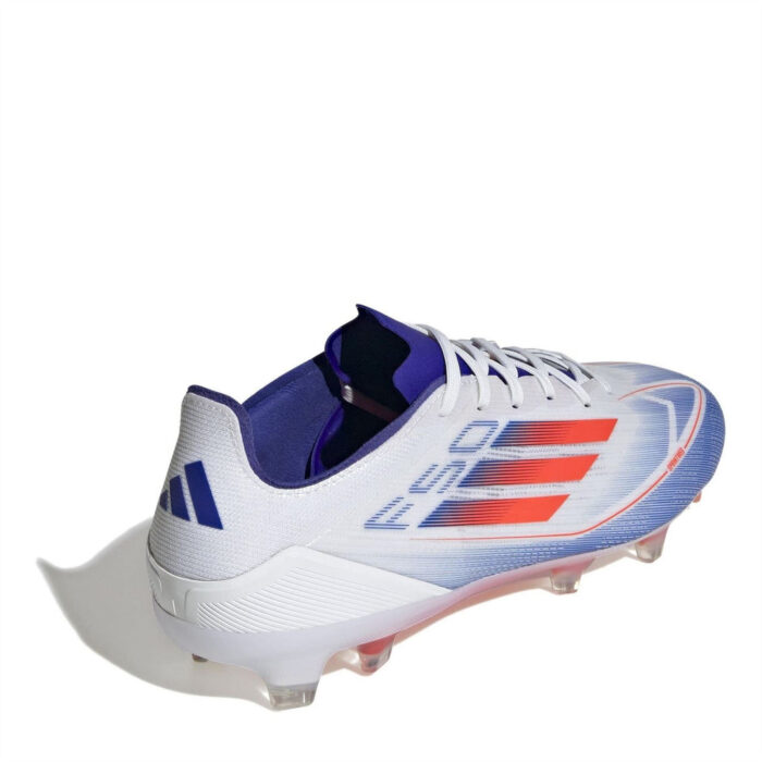 adidas F50 Firm Ground Football Boots – White/Red/Blue – view 4