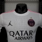 Mens Paris Saint-Germain 2025/26 White Jersey Player Version 1
