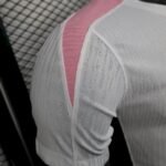 Mens Paris Saint-Germain 2025/26 White Jersey Player Version 6