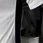 Mens Paris Saint-Germain 2025/26 White Jersey Player Version 5