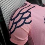Mens Paris Saint-Germain 2025/26 Pink Jersey Player Version 6