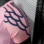 Mens Paris Saint-Germain 2025/26 Pink Jersey Player Version 4