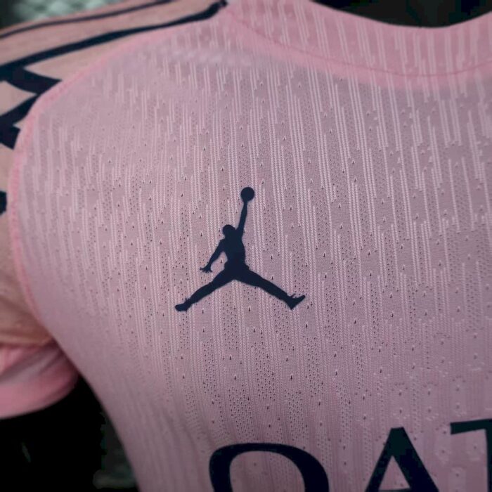 Mens Paris Saint-Germain 2025/26 Pink Jersey Player Version 3